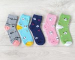 Skarpety dla dziewczynki   5-pak