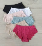 Xaomin majtki bawełniane z elementem koronki