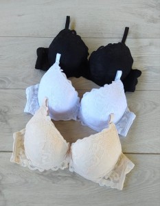 Klara biustonosz miseczka B push-up Ręka Adama