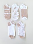 Stopki damskie bawełniane 5-pak