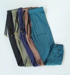 Ida spodnie welurowe z ściągaczem