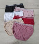Lara majtki damskie bawełniane prążkowane