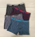 Joe bokserki męskie bawełniane w paski primas