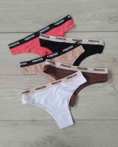 Gala majtki damskie z napisem na gumie