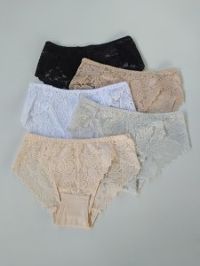 Ivona majtki bawełniane koronkowe