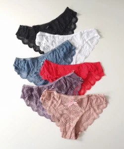 Emma majtki transparentne koronkowe