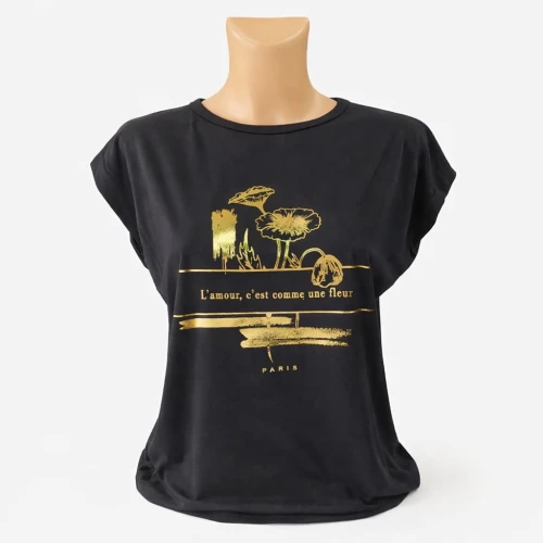 Zoja bluzka damska bawełniana ze złotym napisem.png