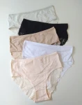 Wygodne majtki bawełniane z koronką – do 3XL Jasmina