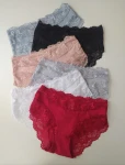 Uliana majtki bawełniane z ozdobną koronką do 4XL